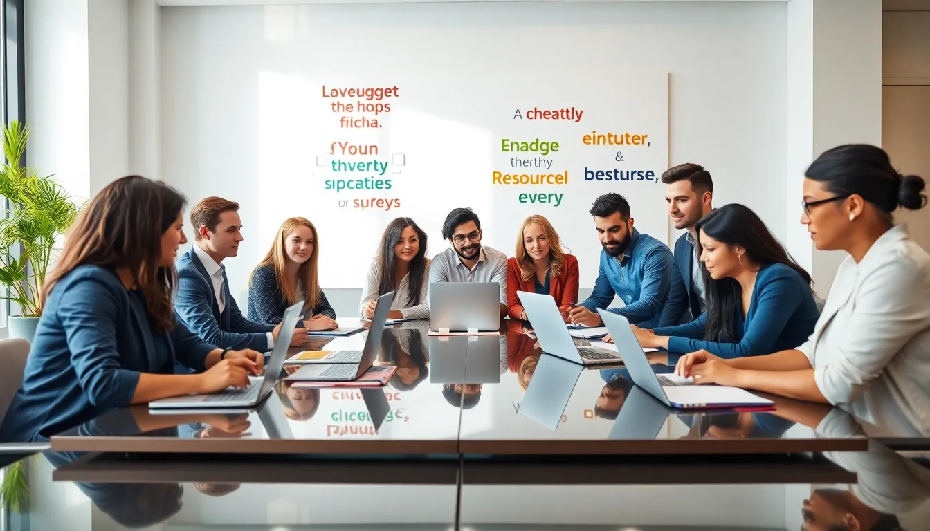 diverse team planning affordable event strategies in a modern office.