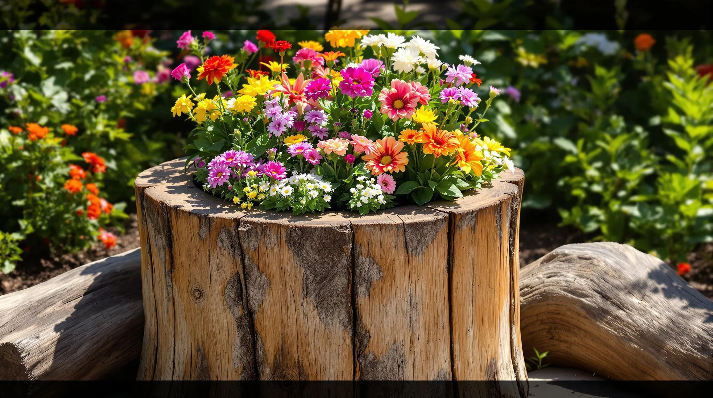 10 Creative Tree Stump Planter Ideas to Transform Your Garden | DIY Upcycling Guide 10 Cu5MEJTmL5Zke4fI4GBA 2ZB4zU6iTA6