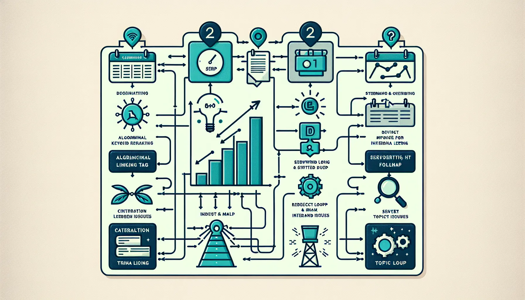 Two-lane UK SEO flowchart diagnosing Google keyword ranking drops.