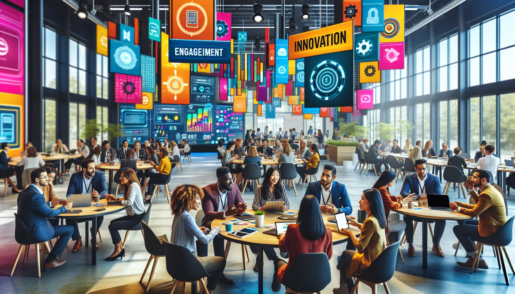 professionals discussing ticket options at the Gamification Summit.