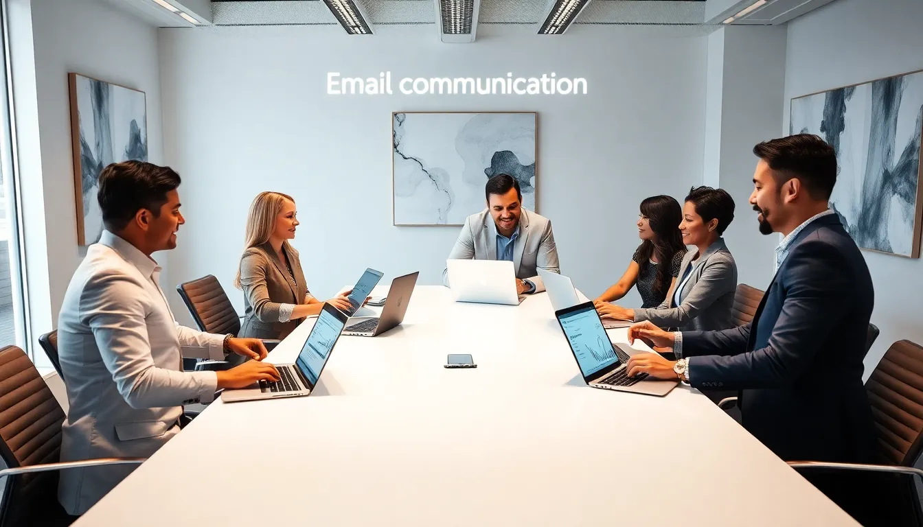 diverse real estate team collaborating in a modern office setting.