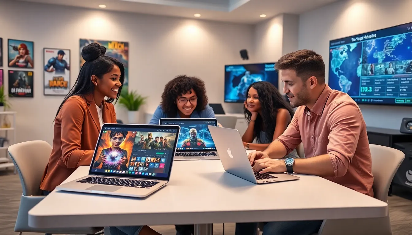 diverse team collaborating around the Dolofis Jelpan editing platform.