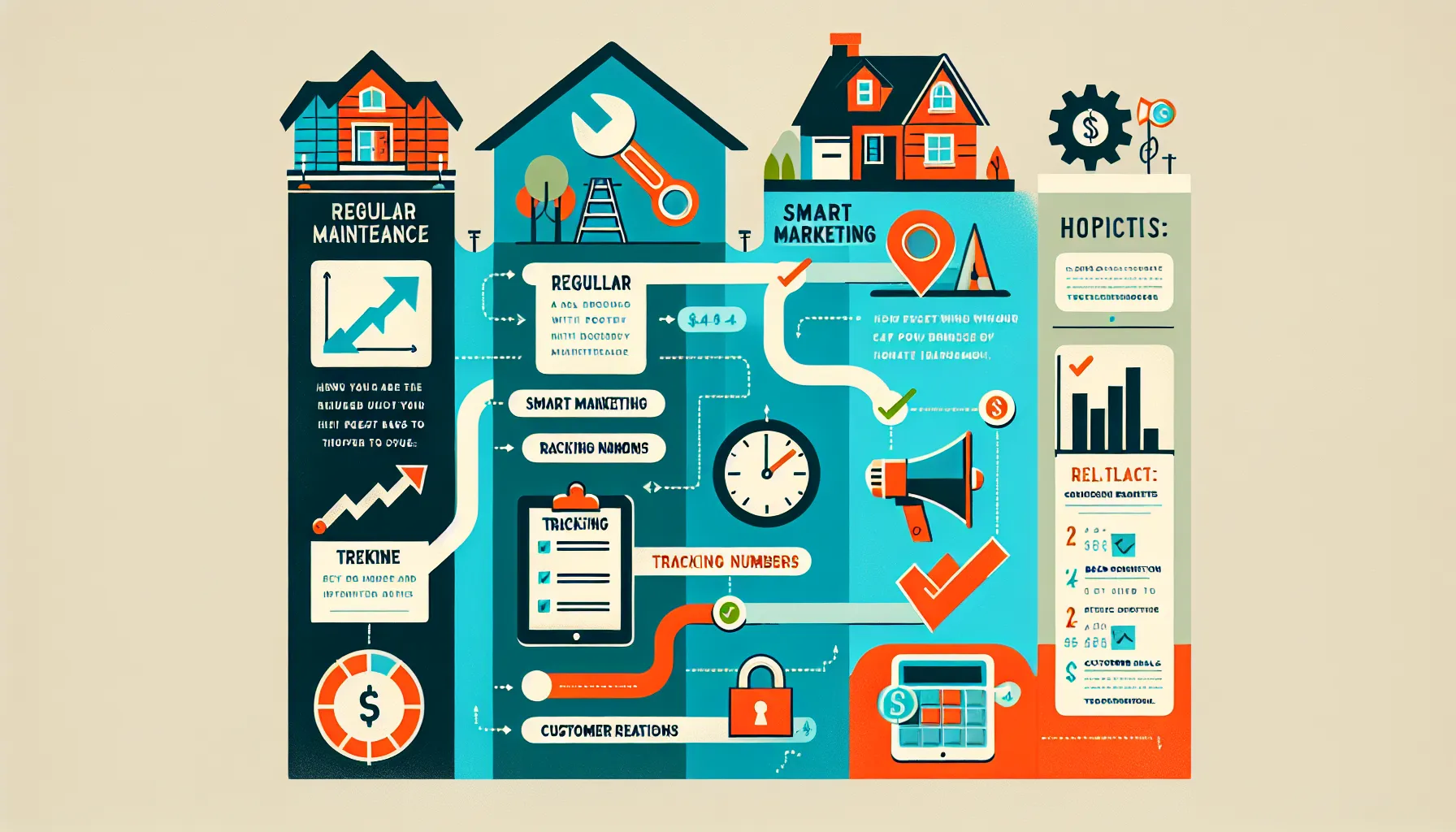 infographic outlining tips for managing Orinda rental properties