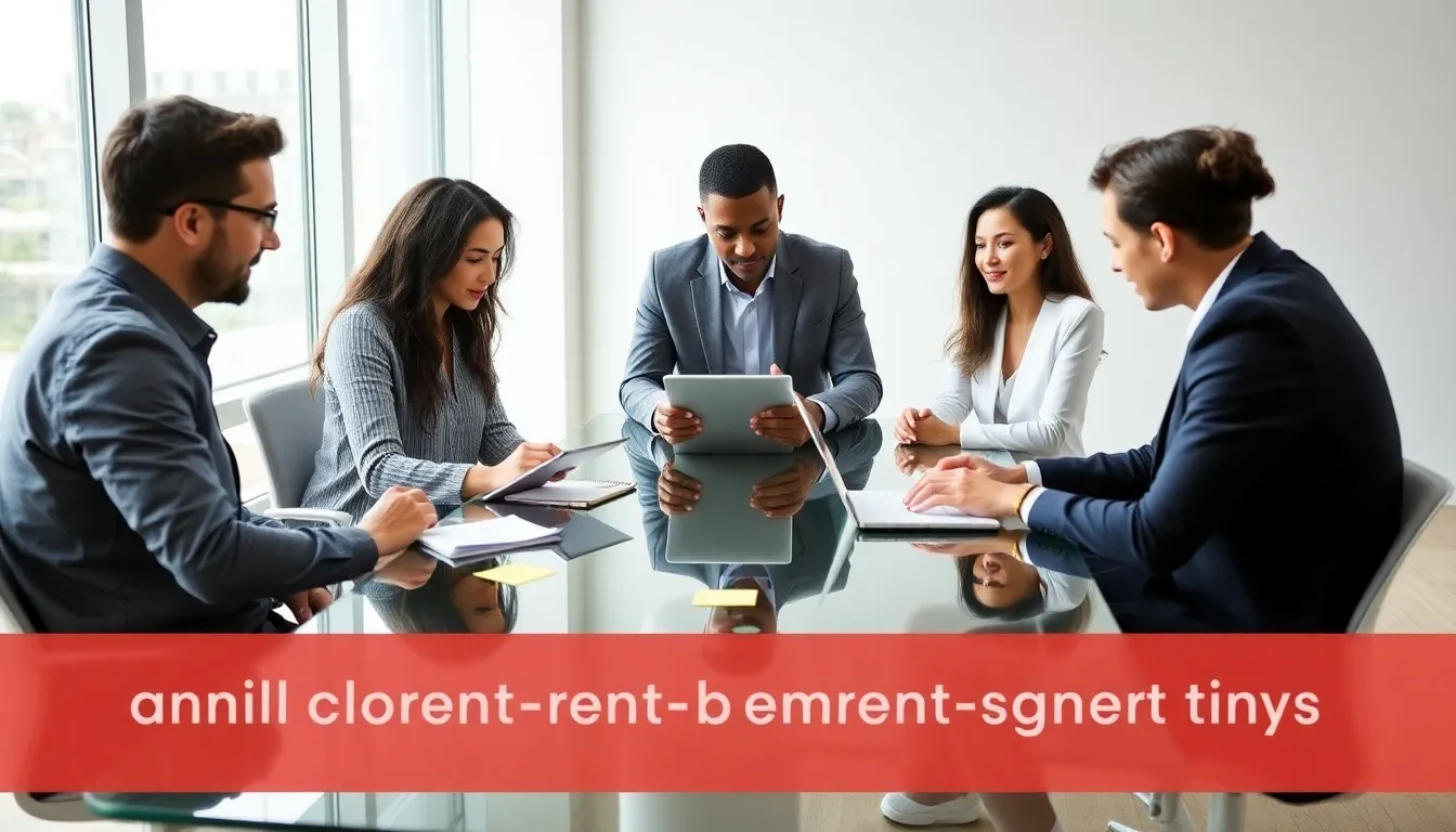diverse professionals discussing budgeting for renting an apartment.