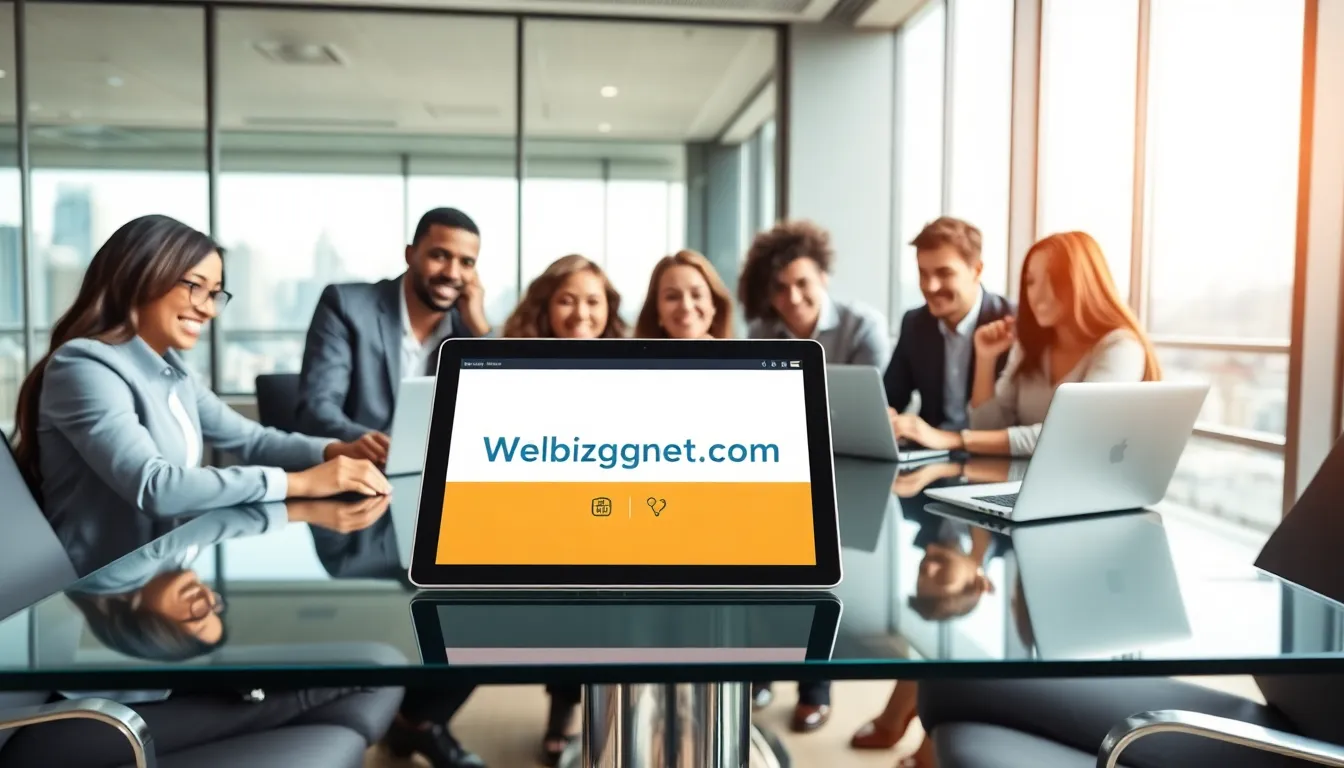 diverse professionals collaborating in a modern digital workspace.