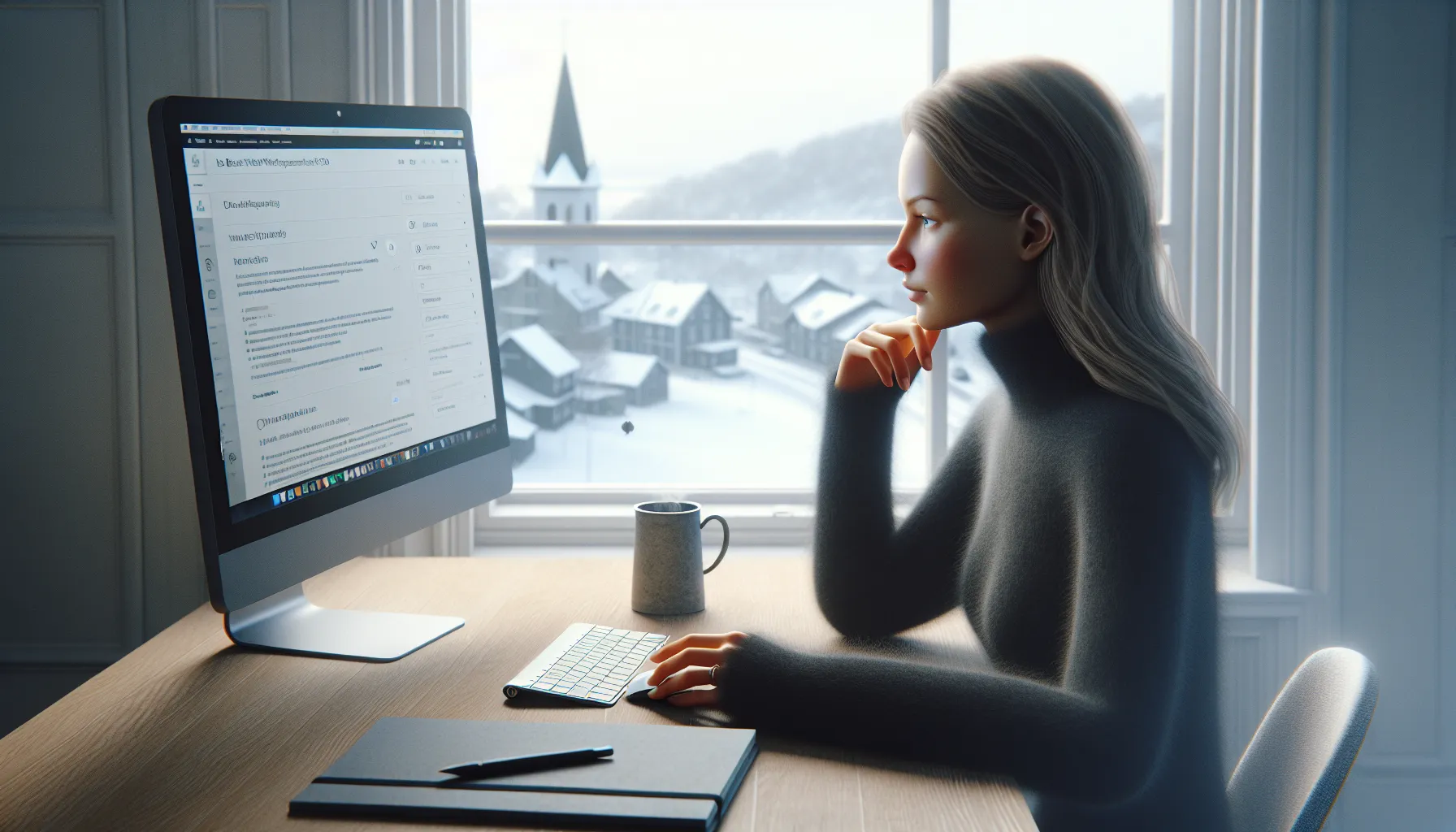 Norwegian seo specialist reviews green core web vitals on a wordpress-style dashboard.