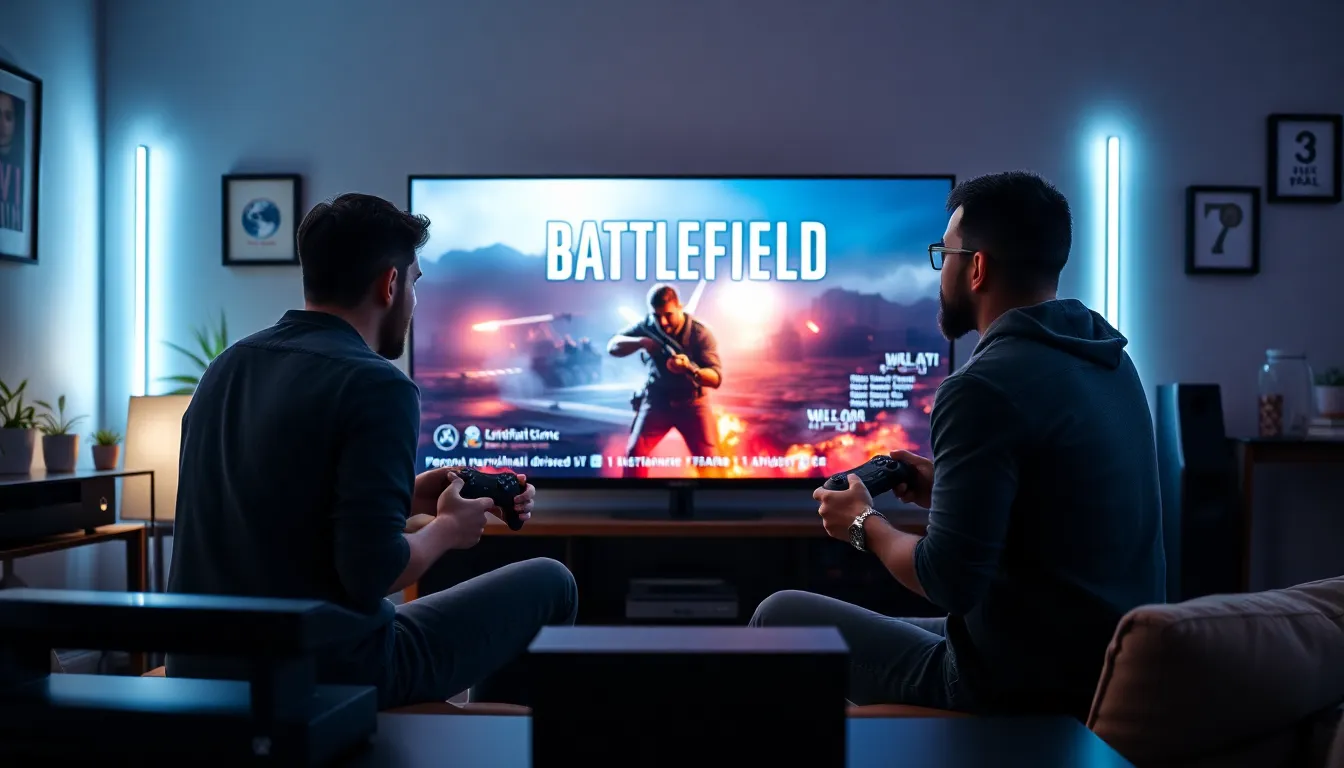 diverse group of players enjoying Battlefield V on Xbox One.