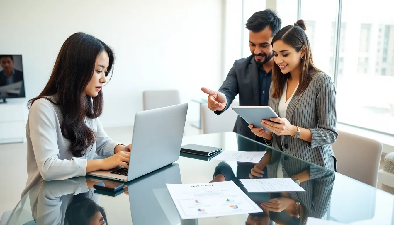 diverse team collaborating on Java code in a modern office.