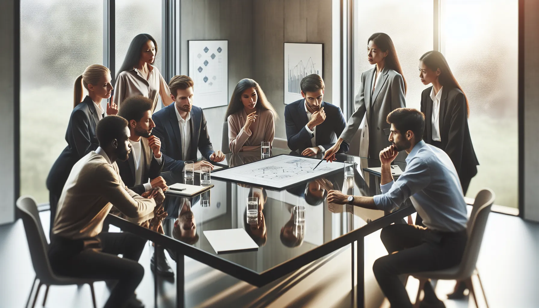 diverse team discussing the nuanced concept of Firqodollah.