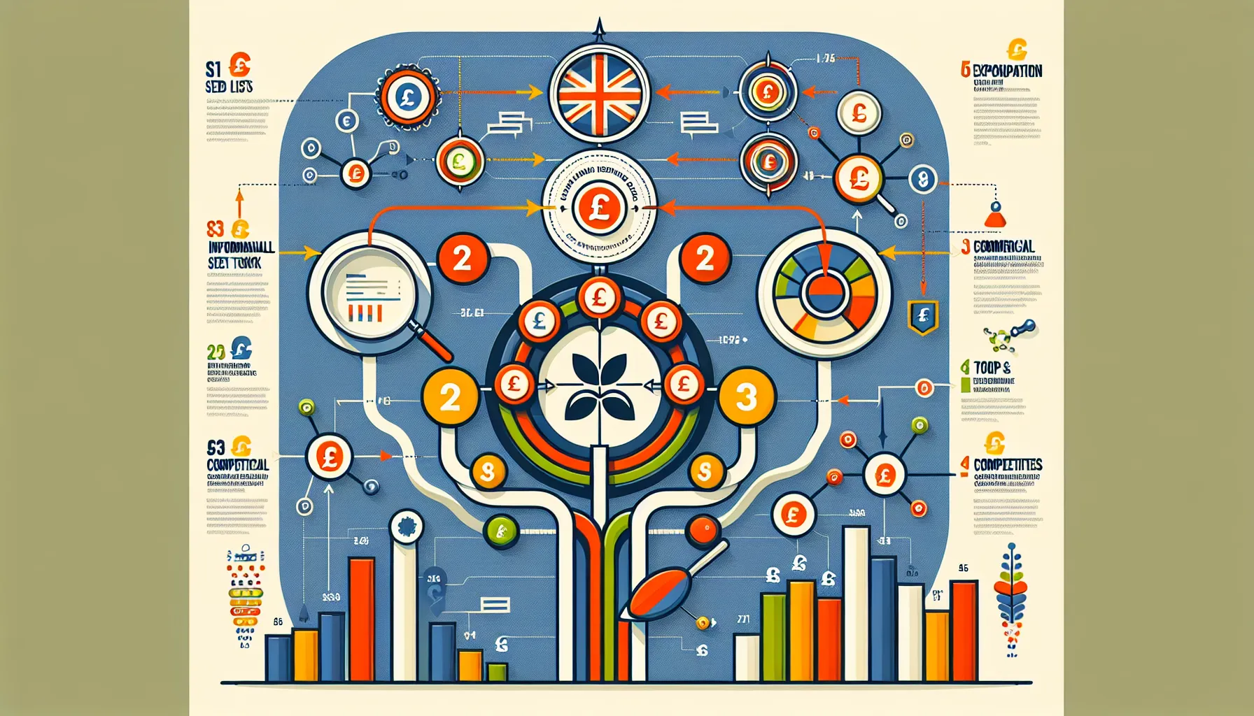UK-focused SEO keyword research flow from seed clusters to SERP validation.