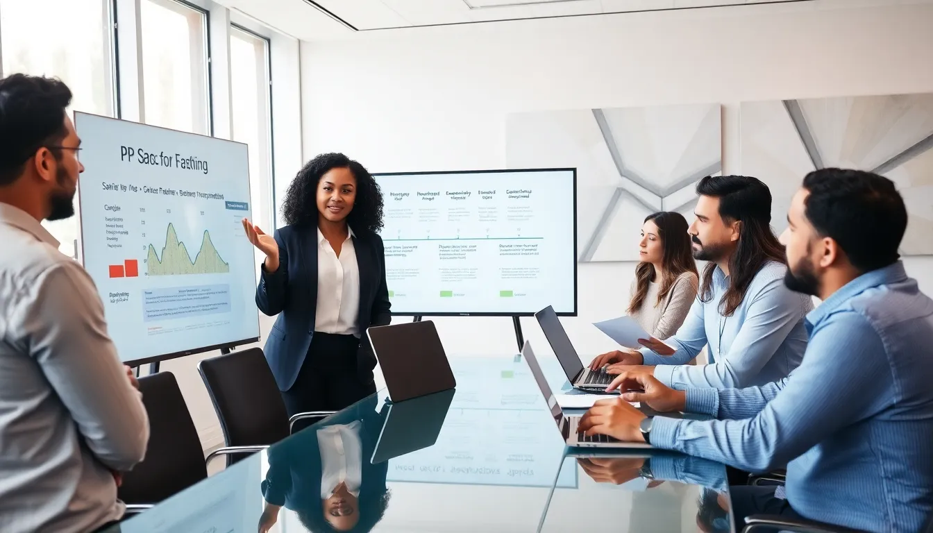 diverse team discussing software patch updates in a modern office.