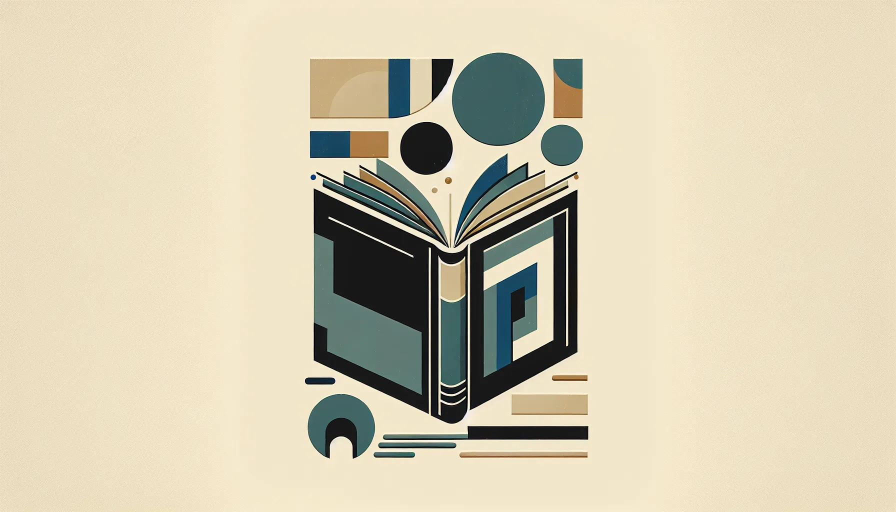 Minimalist book illustration representing Croatian drama literature