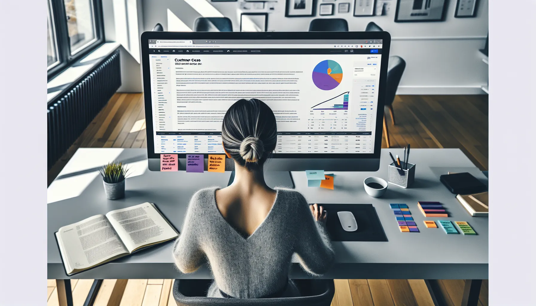 Norwegian marketer crafting seo content that balances storytelling and search analytics.