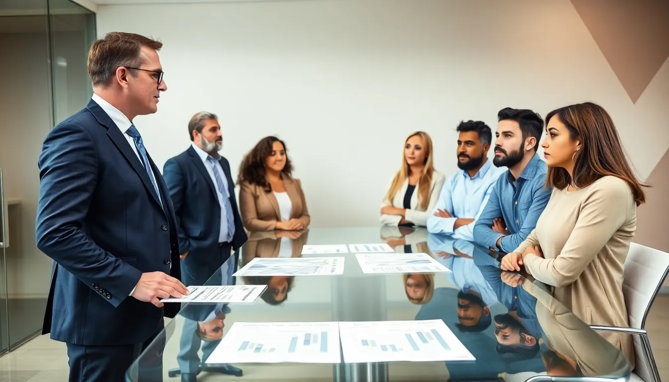 financial advisor explaining federal income tax concepts to clients.