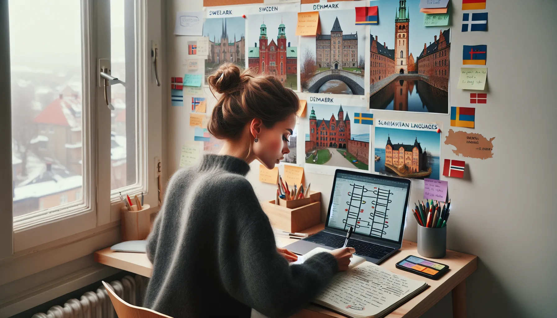 Norwegian student compares sweden, denmark, and finland universities with language and degree notes.