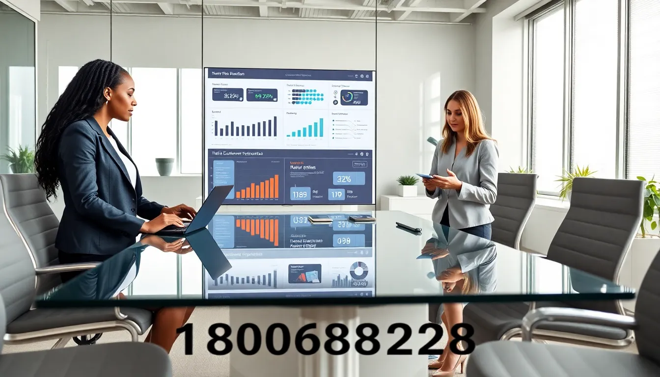 diverse team discussing customer service in a modern office.