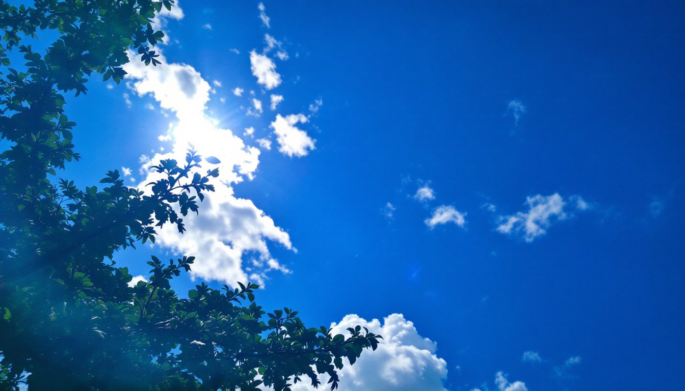 Exhausted woman resting her head on her hand at a cluttered desk.