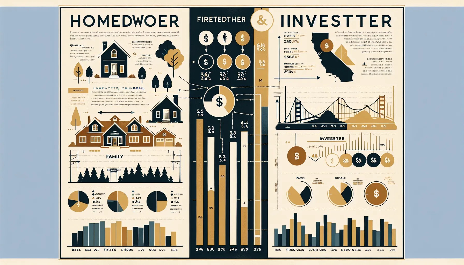 infographic showing Lafayette market trends and property appeal for owners and investors