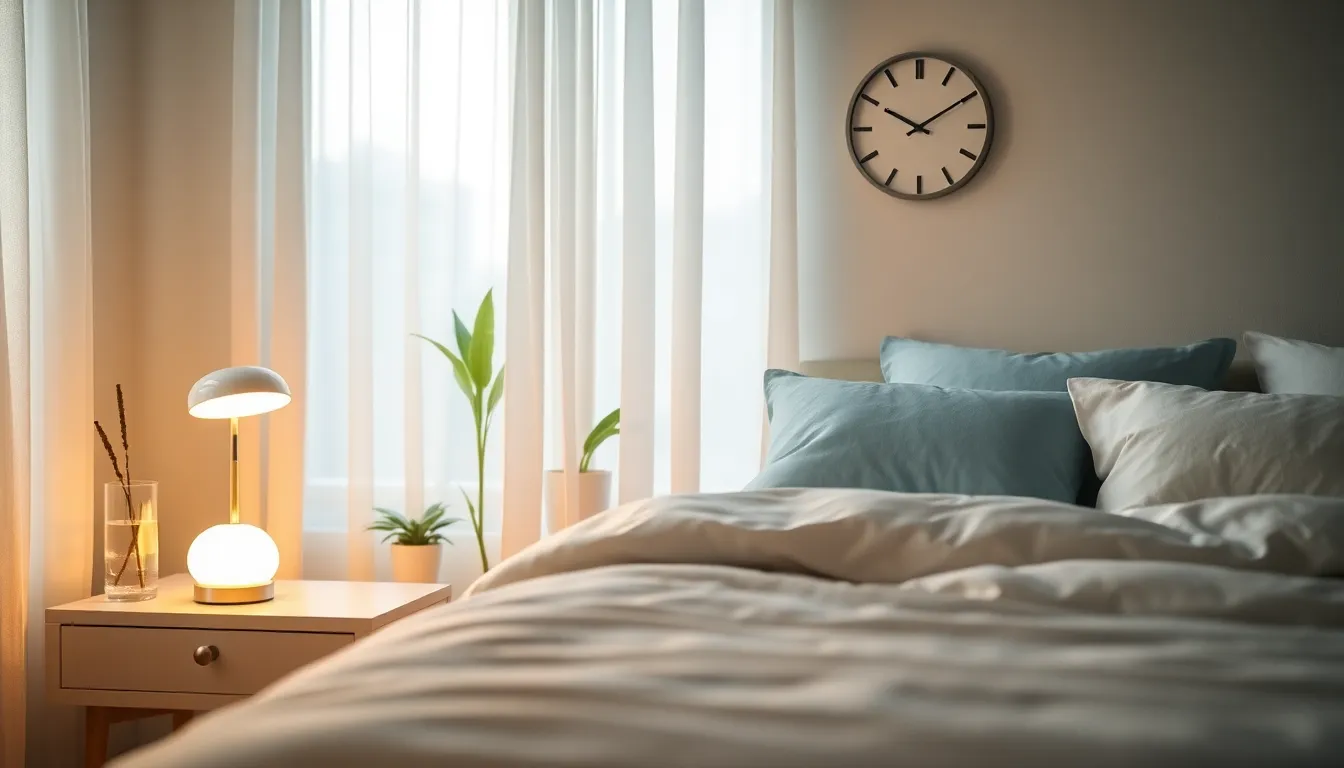 cozy bedroom emphasizing the importance of quality sleep.