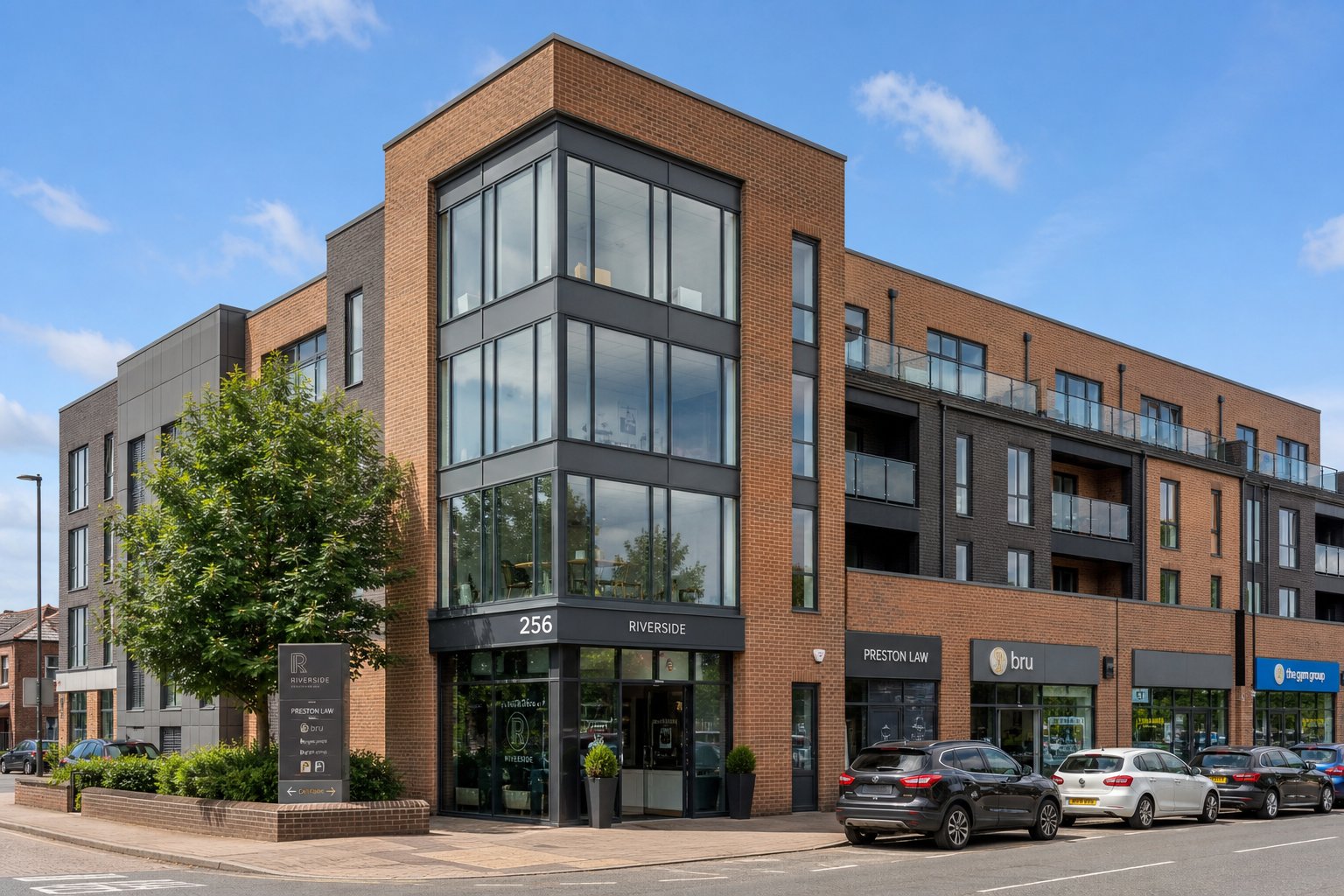 Commercial Mortgage Brokers Preston 8 Modern commercial property exterior in Preston photographed in natural daylight.