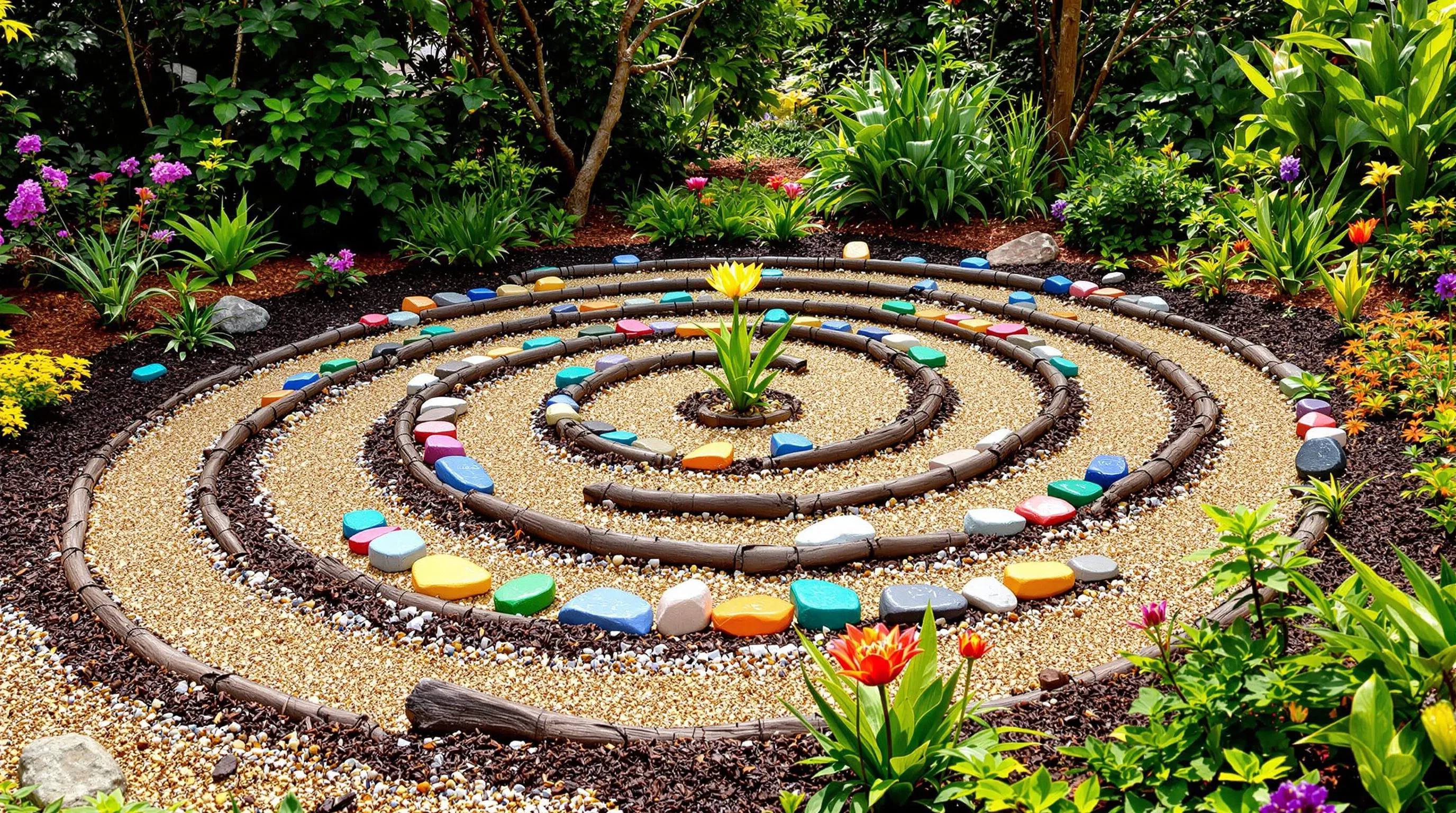 15 Enchanting Labyrinth Garden Ideas to Transform Your Outdoor Sanctuary 8 KJ7fN4h5gEiab4B9uQOpFeZ15 9 YKe