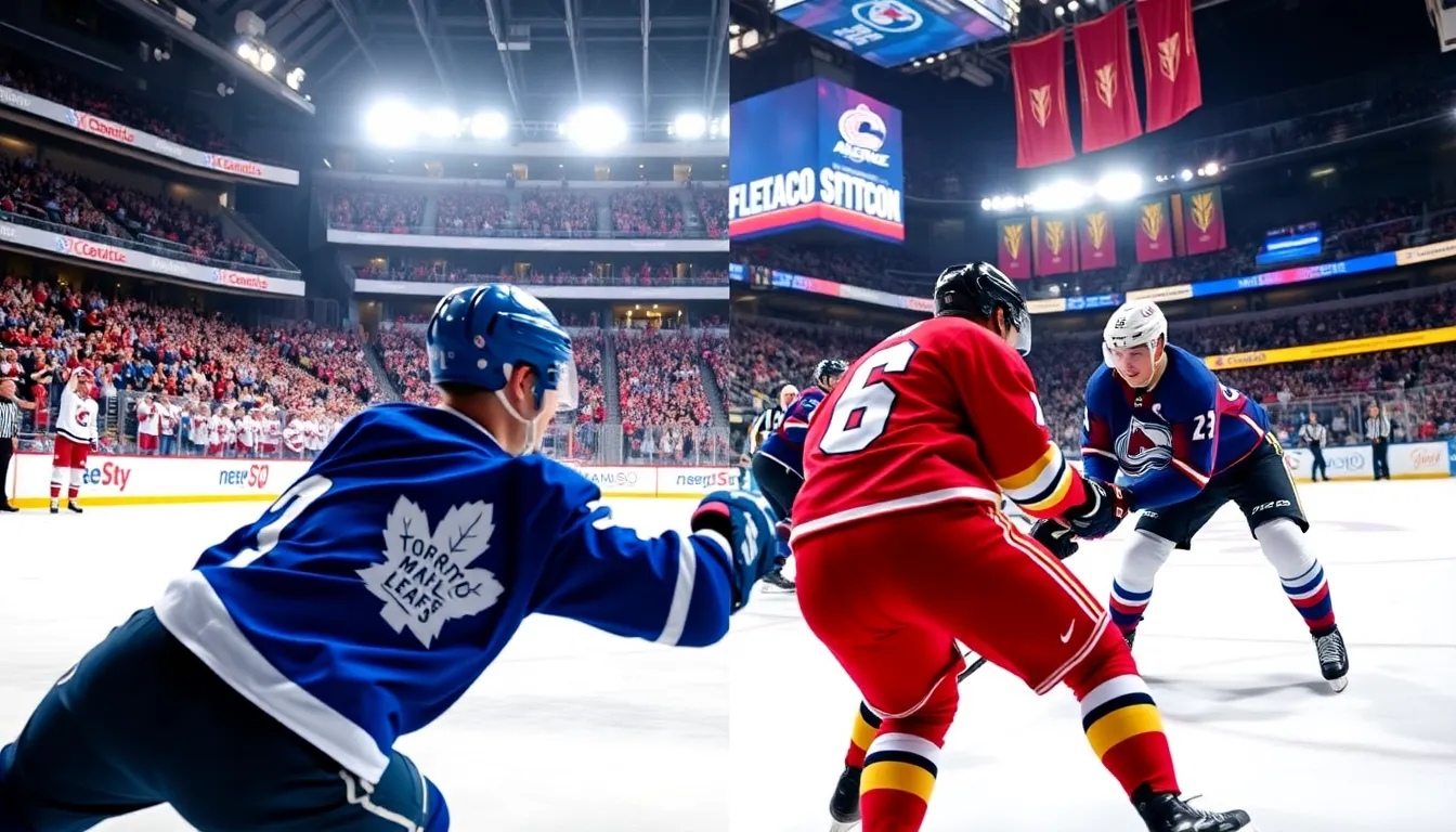 exciting hockey game highlights from recent matchups.