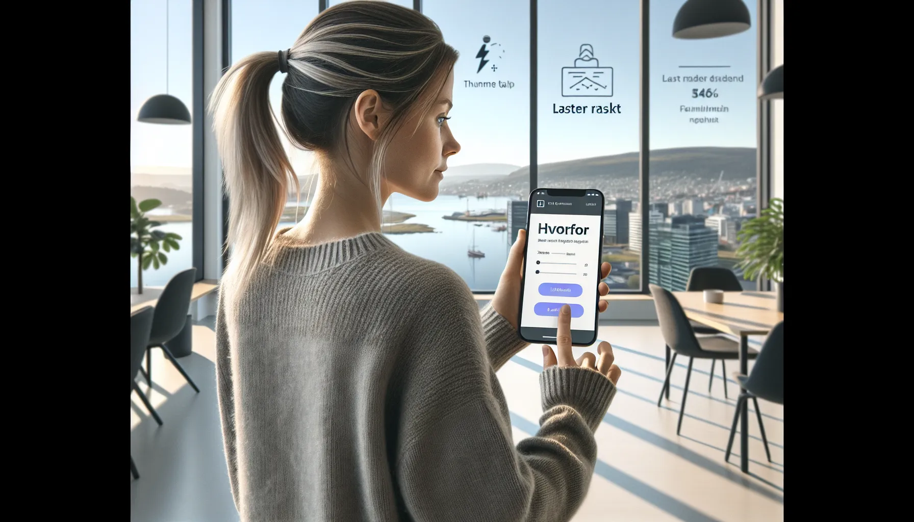 Hvordan grafisk design påvirker digital markedsføring: forskning og funn 3 Designer testing a mobile landing page with clear cta, form, and social proof.