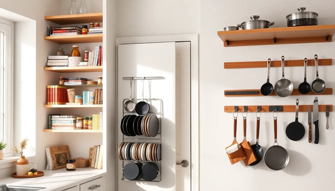 organized modern kitchen showcasing effective storage solutions.