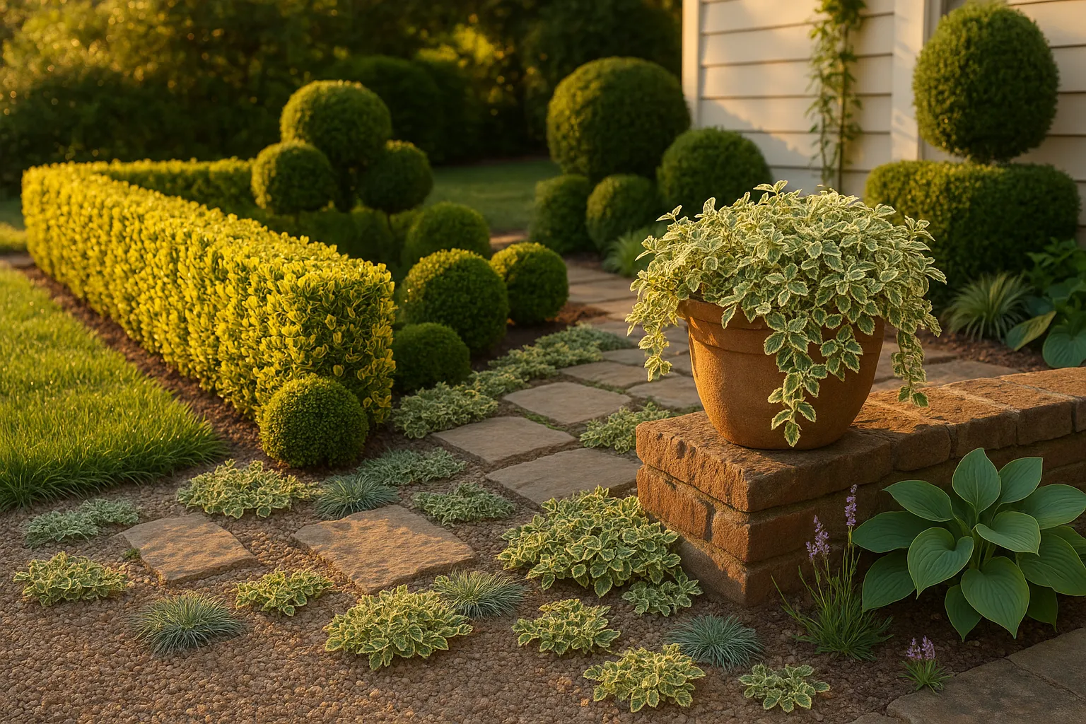 Euonymus Emerald N Gold Vs. Emerald Gaiety