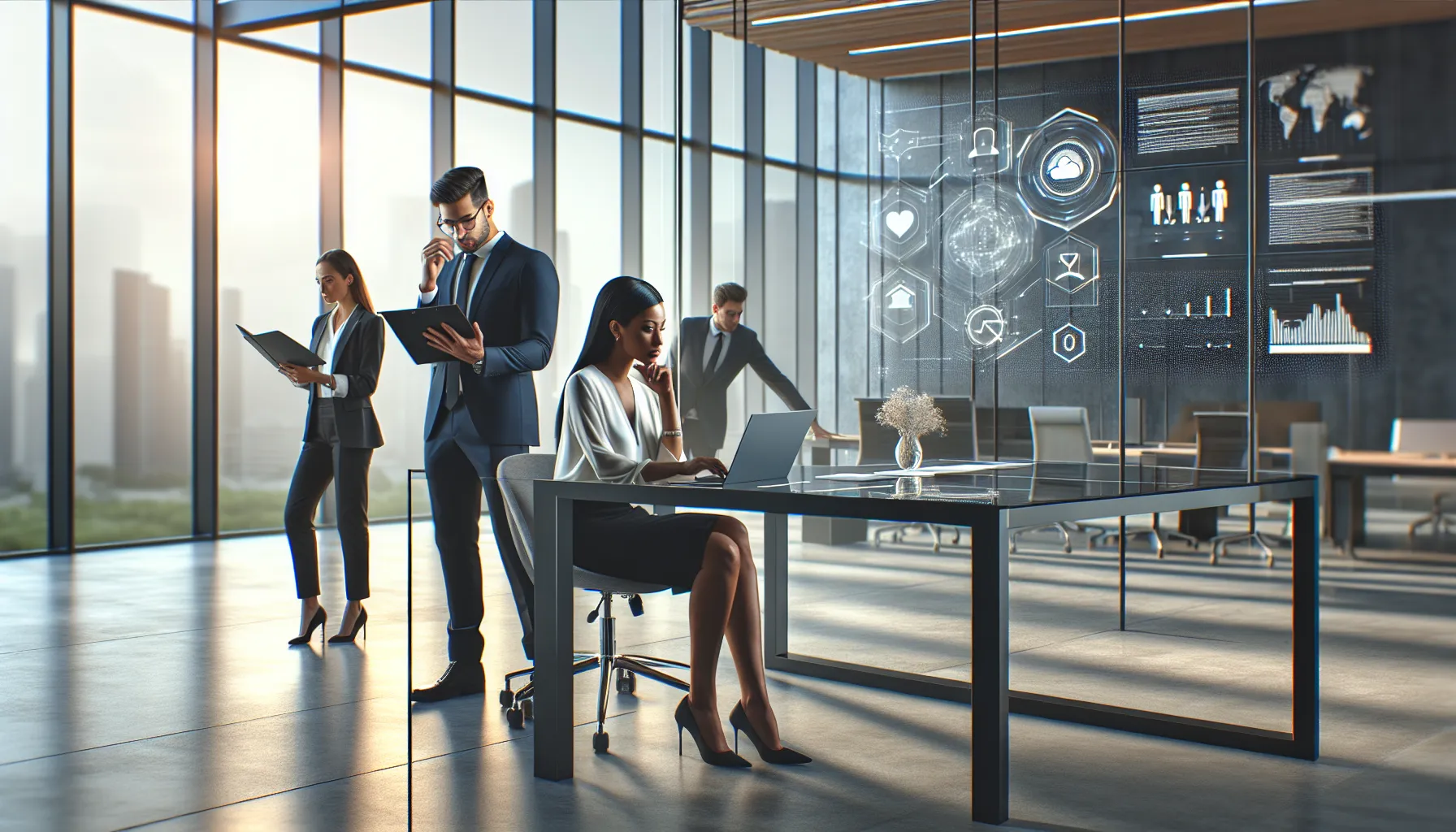 diverse team collaborating in a modern office to troubleshoot Dropbox issues.