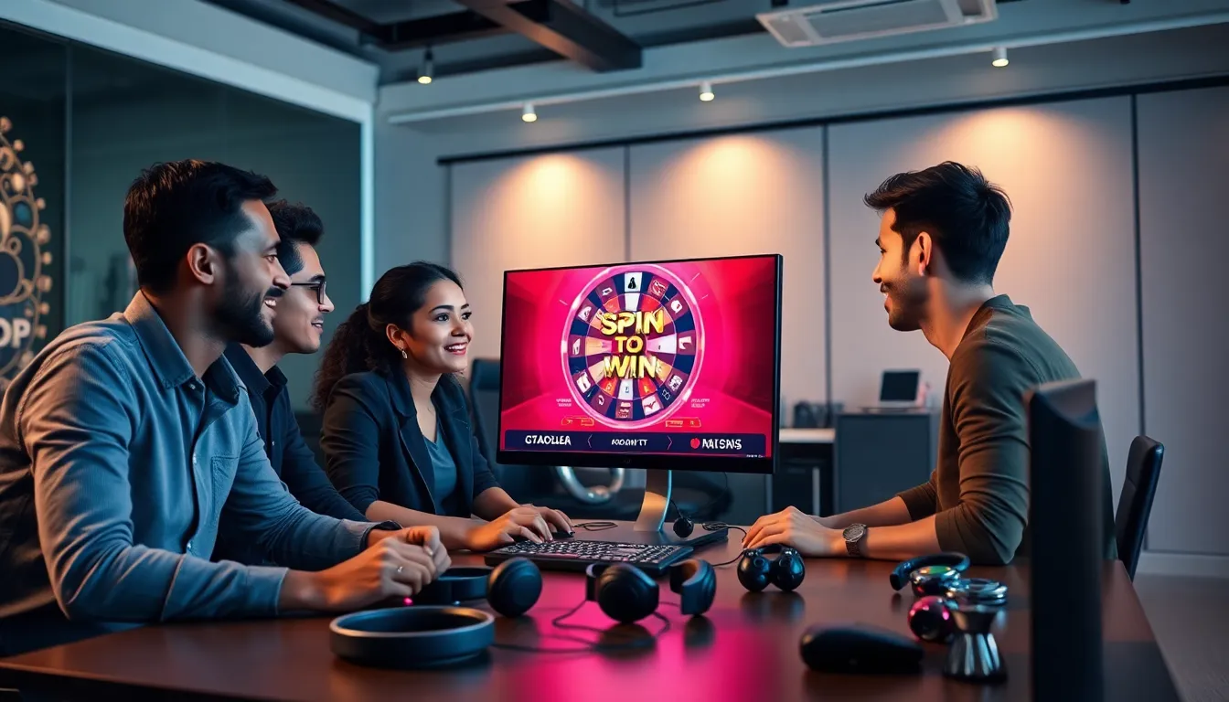 diverse gamers using CK2Generator in a modern workspace.