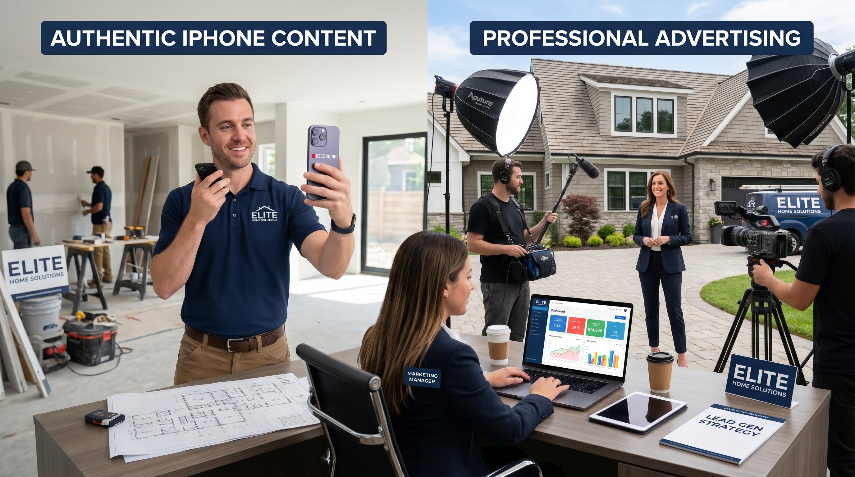 iPhone vs Pro Ads for Home Service Lead Gen: Which Actually Brings Better Jobs in 2026? — Midas Media