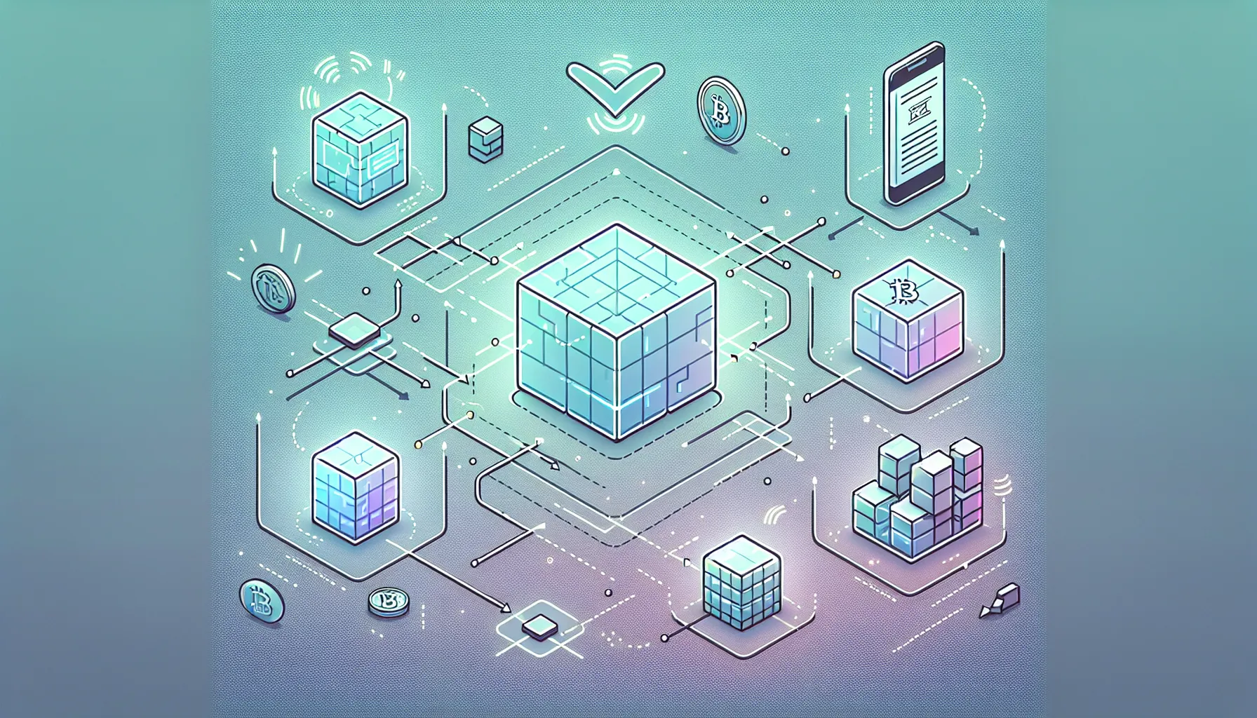 Diagram showing crypto transaction flow from broadcast through mempool to blockchain confirmation.