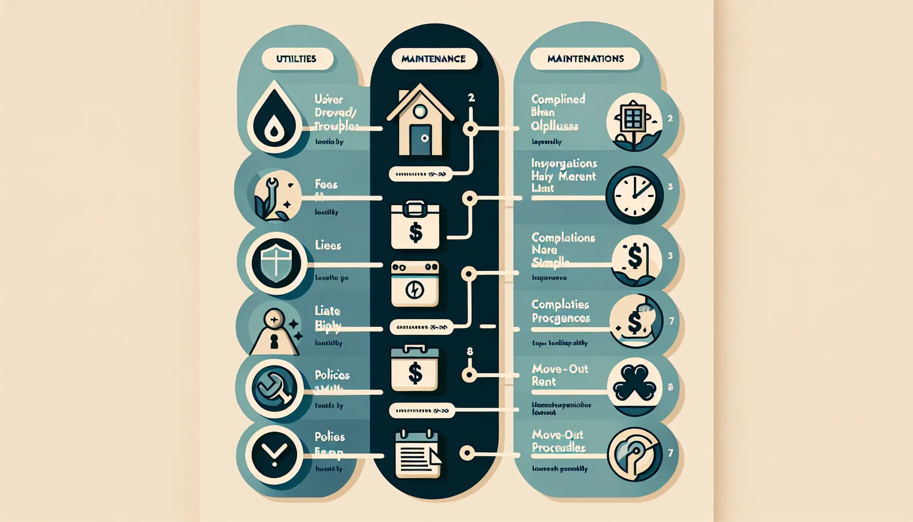 infographic checklist of key questions to ask landlords about renting in Lafayette