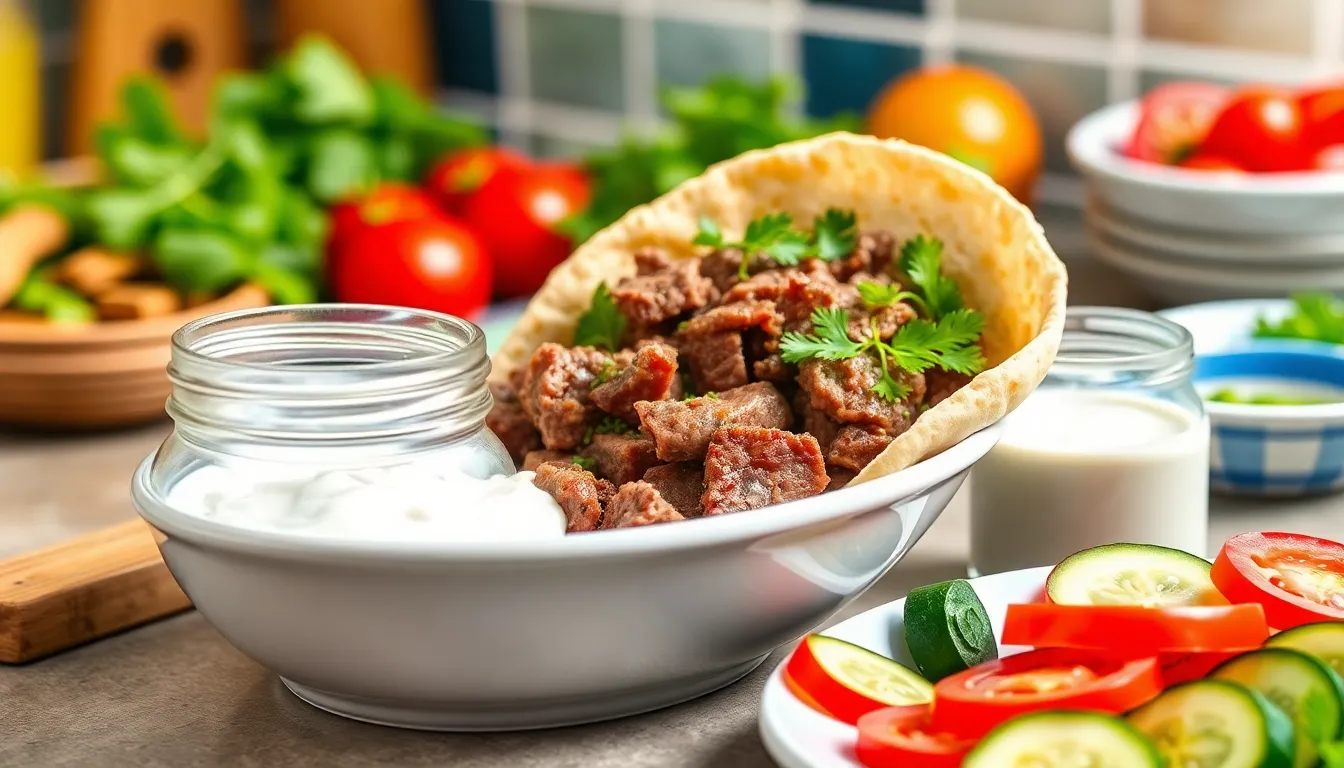 Authentic Greek Beef Gyros Recipe - Restaurant-Quality at Home in 30 Minutes 6 Authentic Greek Beef Gyros Recipe - Restaurant-Quality at Home in 30 Minutes 5