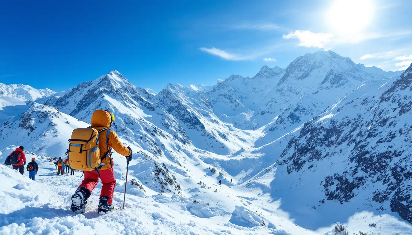 Two people kayaking on a misty lake at sunrise, sharing a joyful experience together.