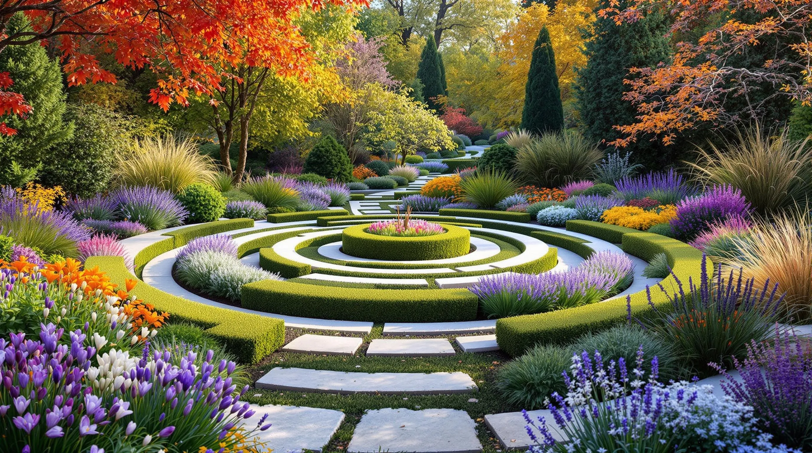 15 Enchanting Labyrinth Garden Ideas to Transform Your Outdoor Sanctuary 7