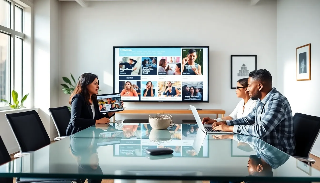 diverse team planning budget-friendly events in a modern office.