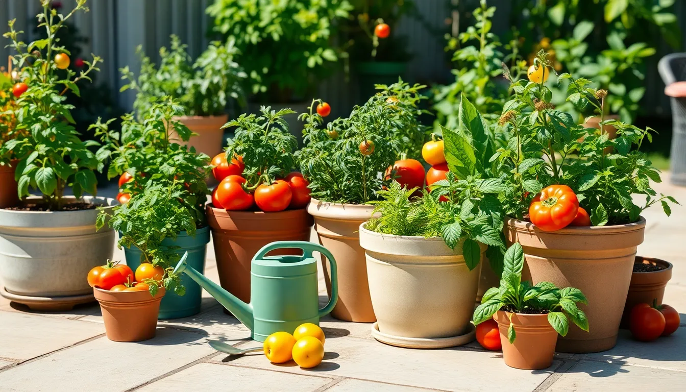 19+ Space-Saving Container Vegetable Garden Ideas for Small Spaces 4