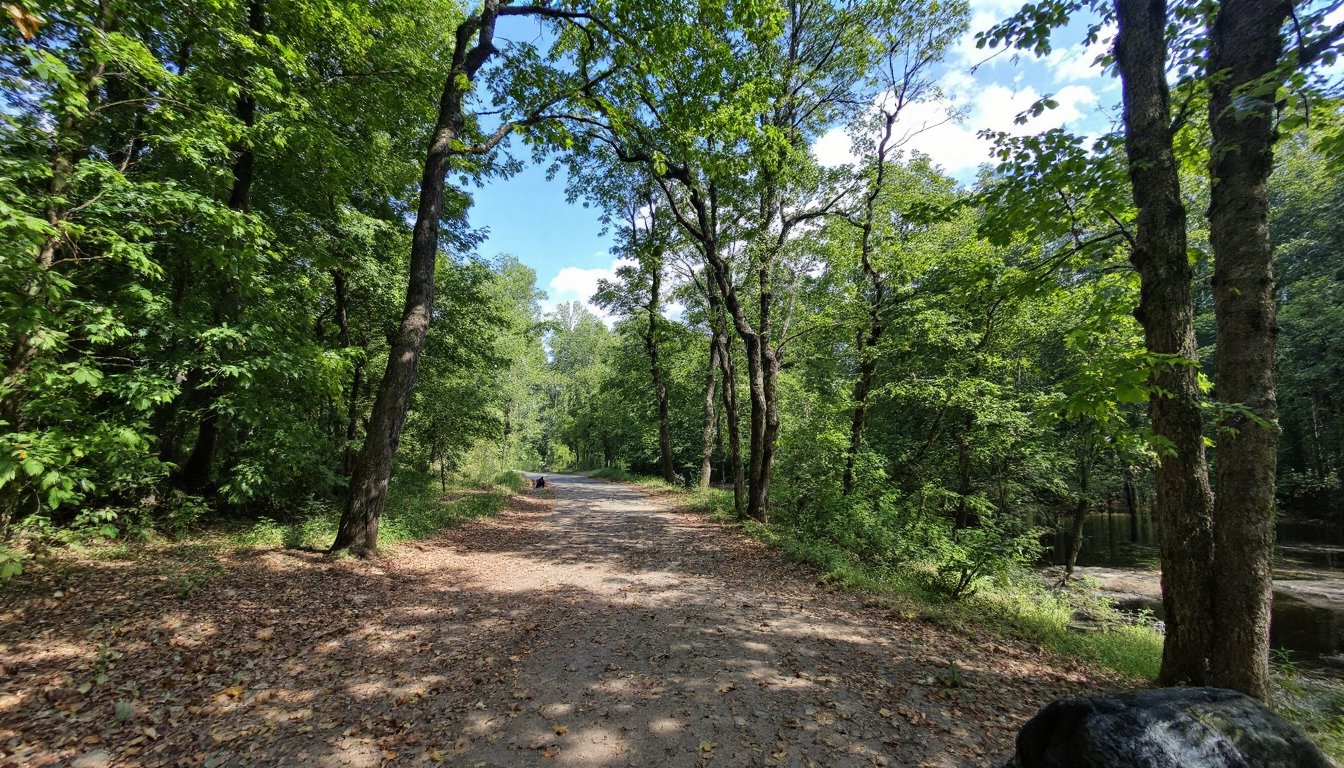 Woman sitting peacefully in a minimal, sunlit living room with a journal and tea.