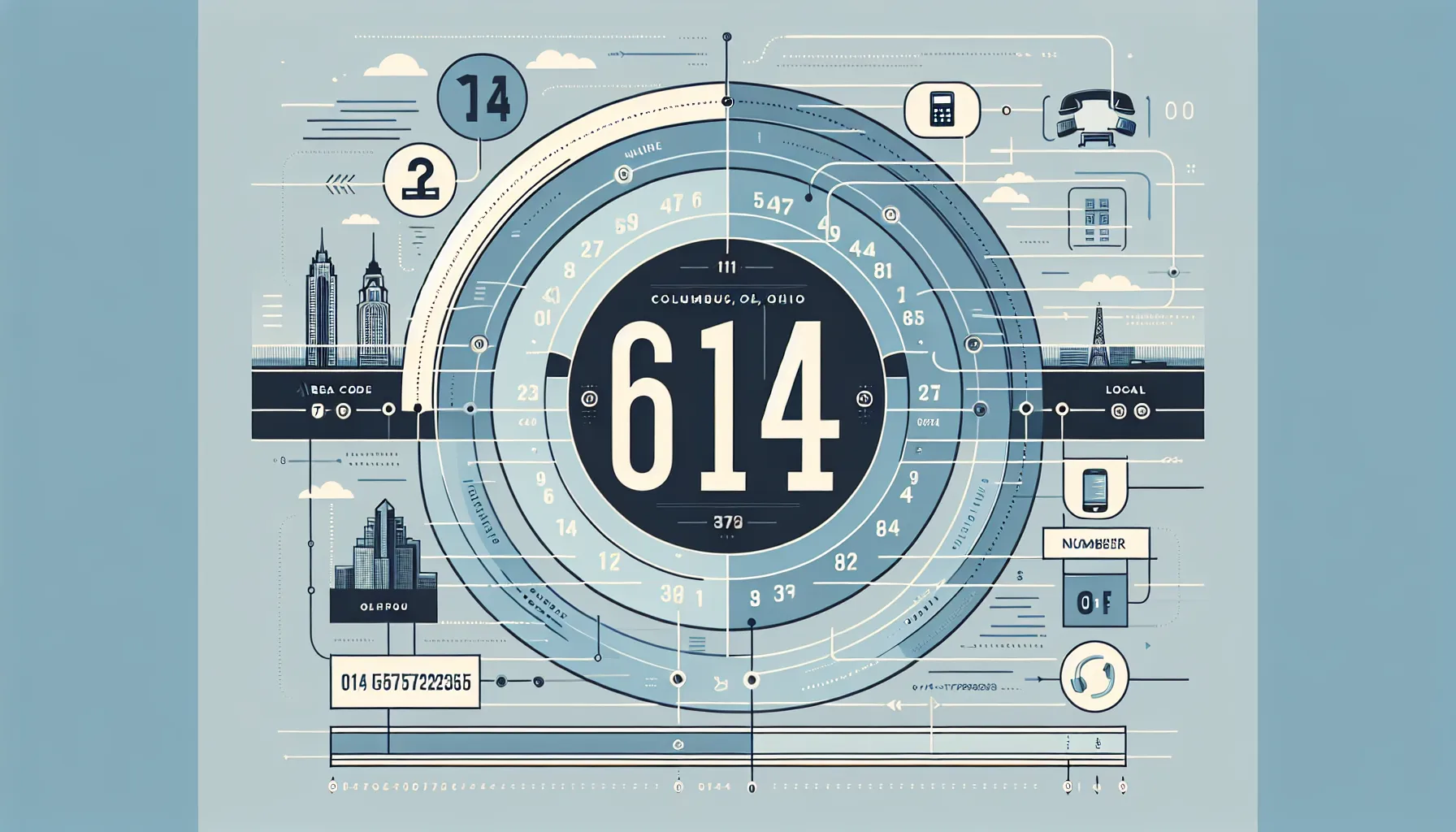 infographic illustrating the significance of the phone number 6147582365.
