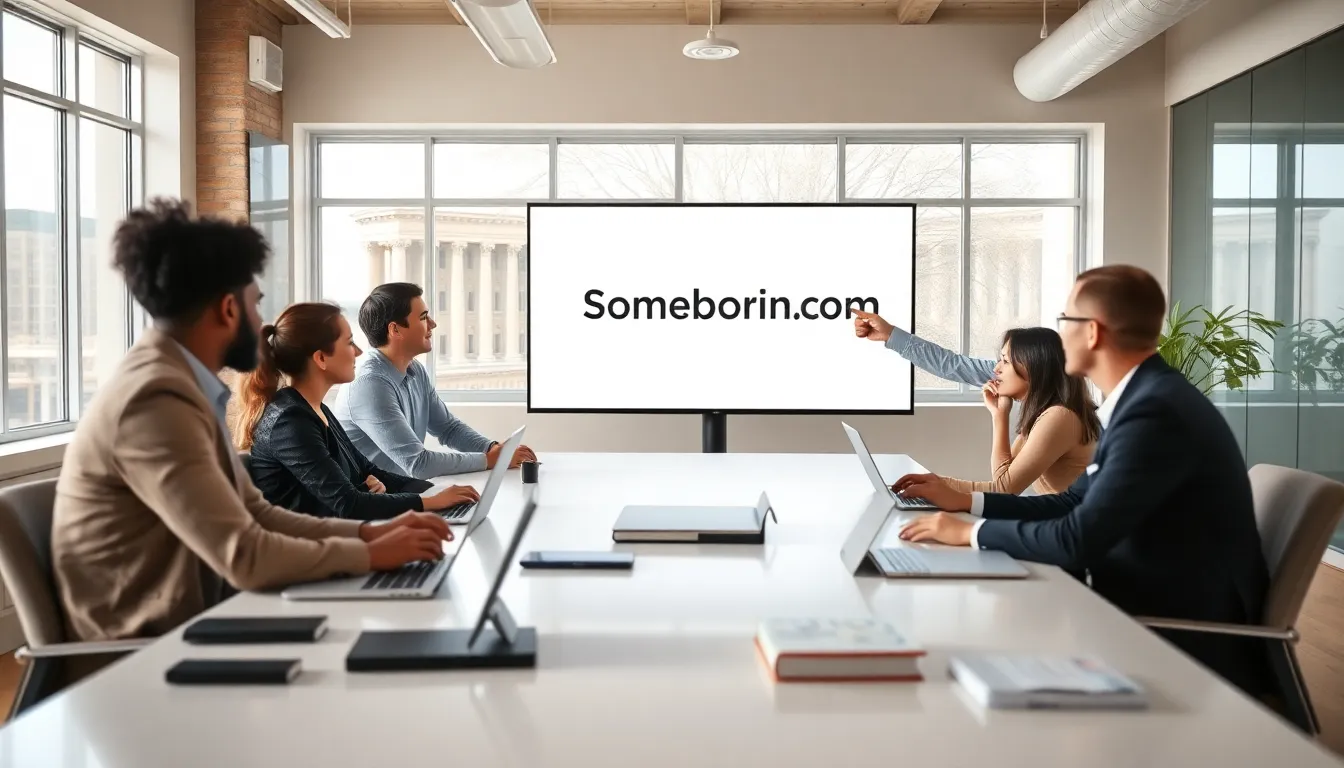 diverse professionals collaborating in a bright modern office.