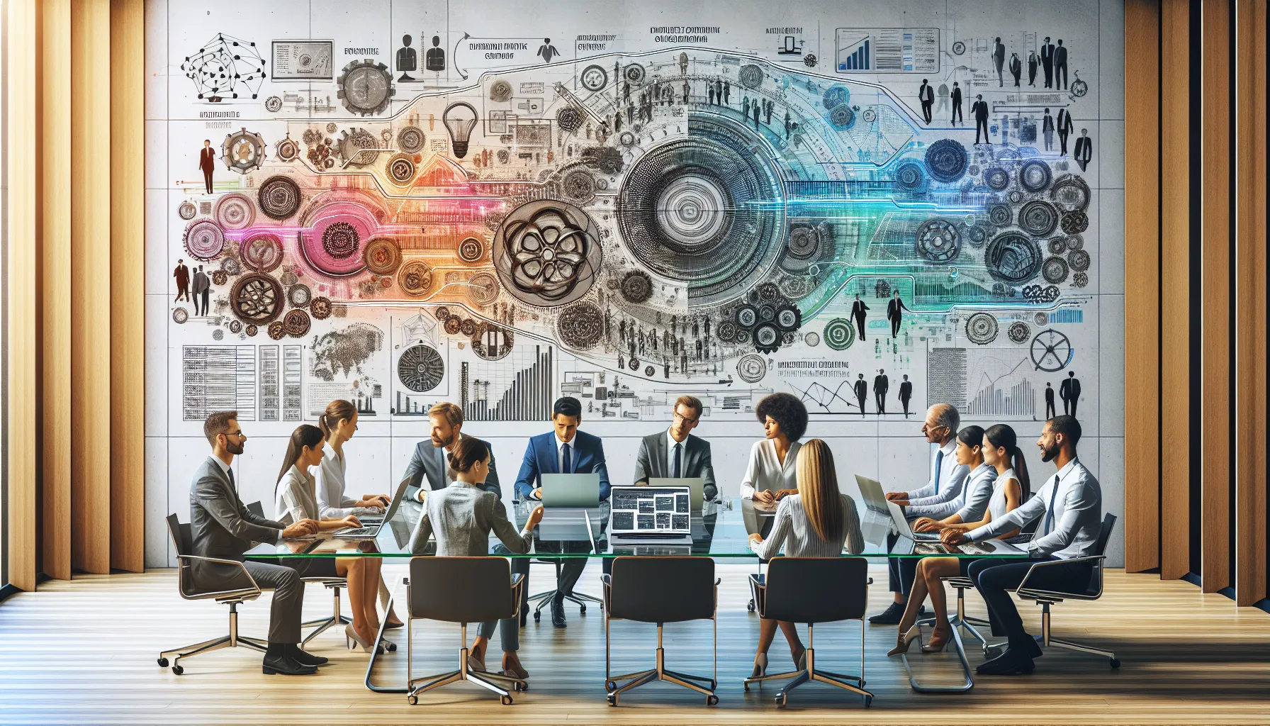 diverse team collaborating in a modern office on Aclblmtzzpr.