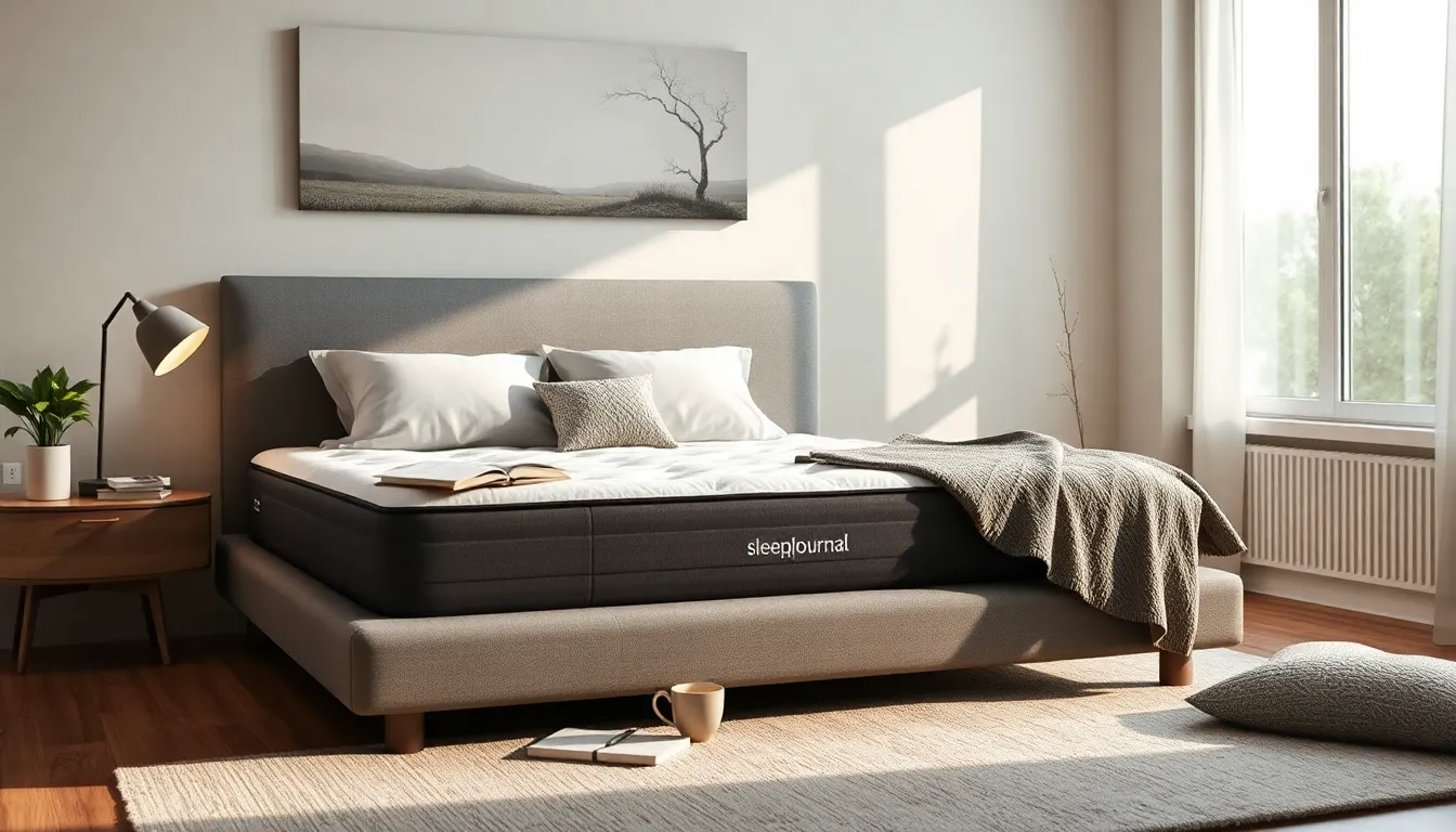 a modern bedroom promoting quality sleep and relaxation.