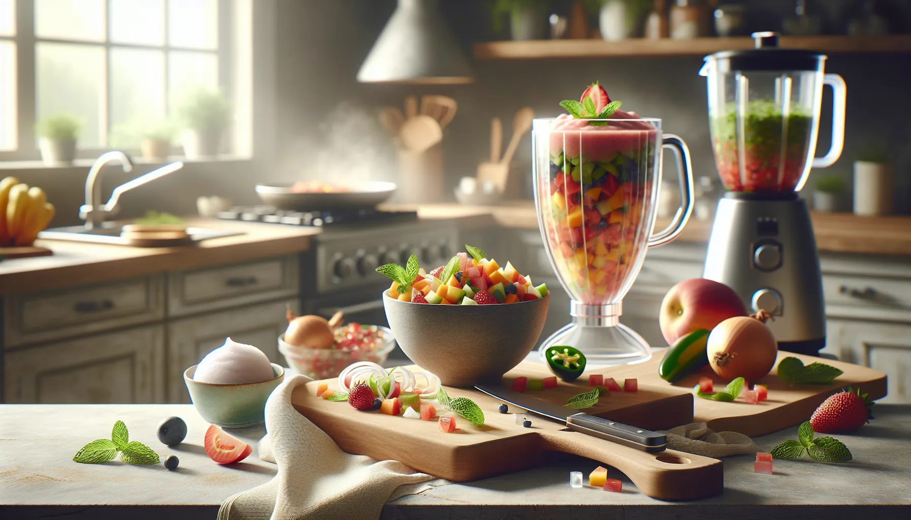 fresh cocelacot displayed in a vibrant kitchen setting.