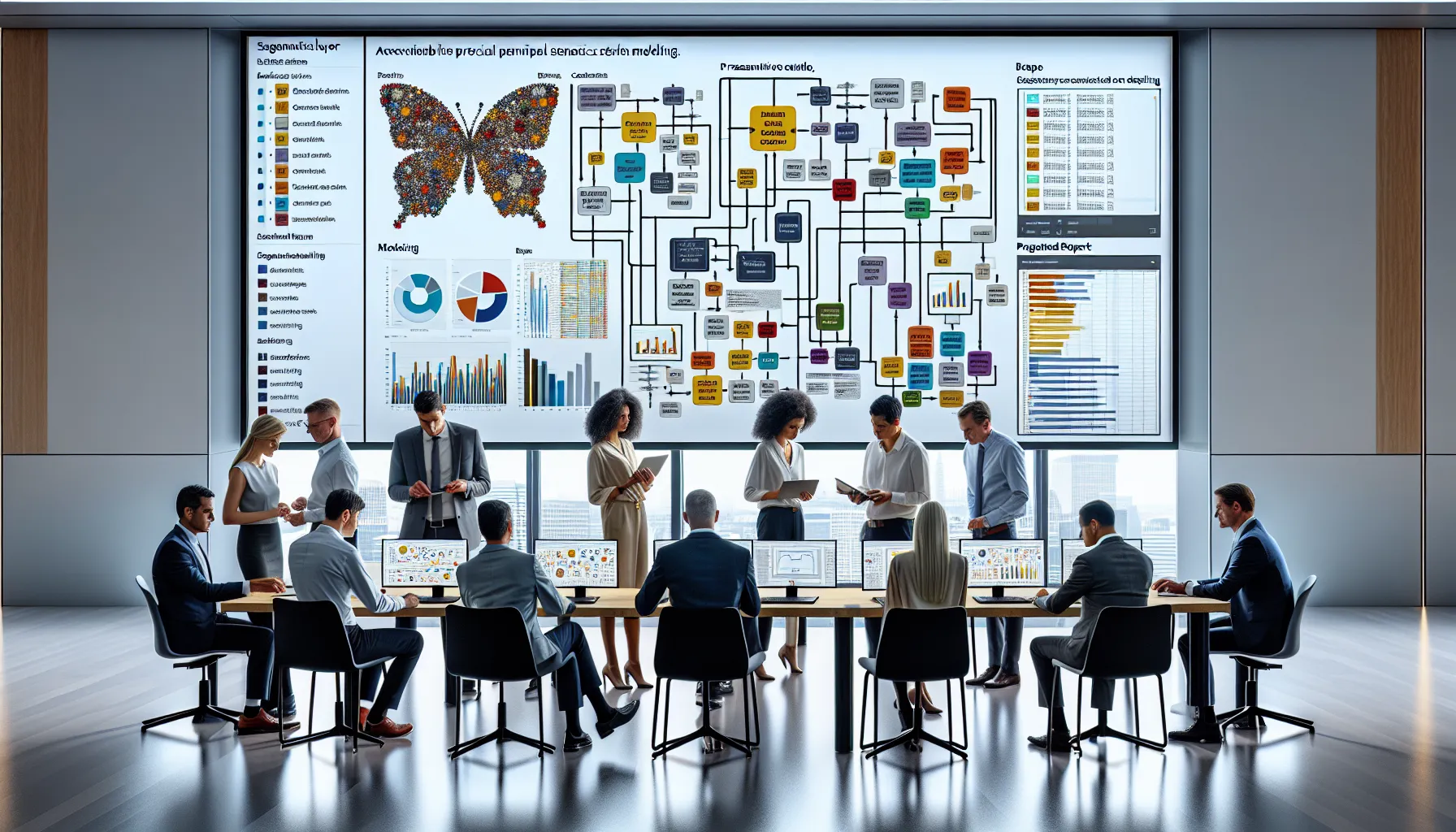 Data team comparing Power BI Desktop modeling with Power BI Report Builder reporting.
