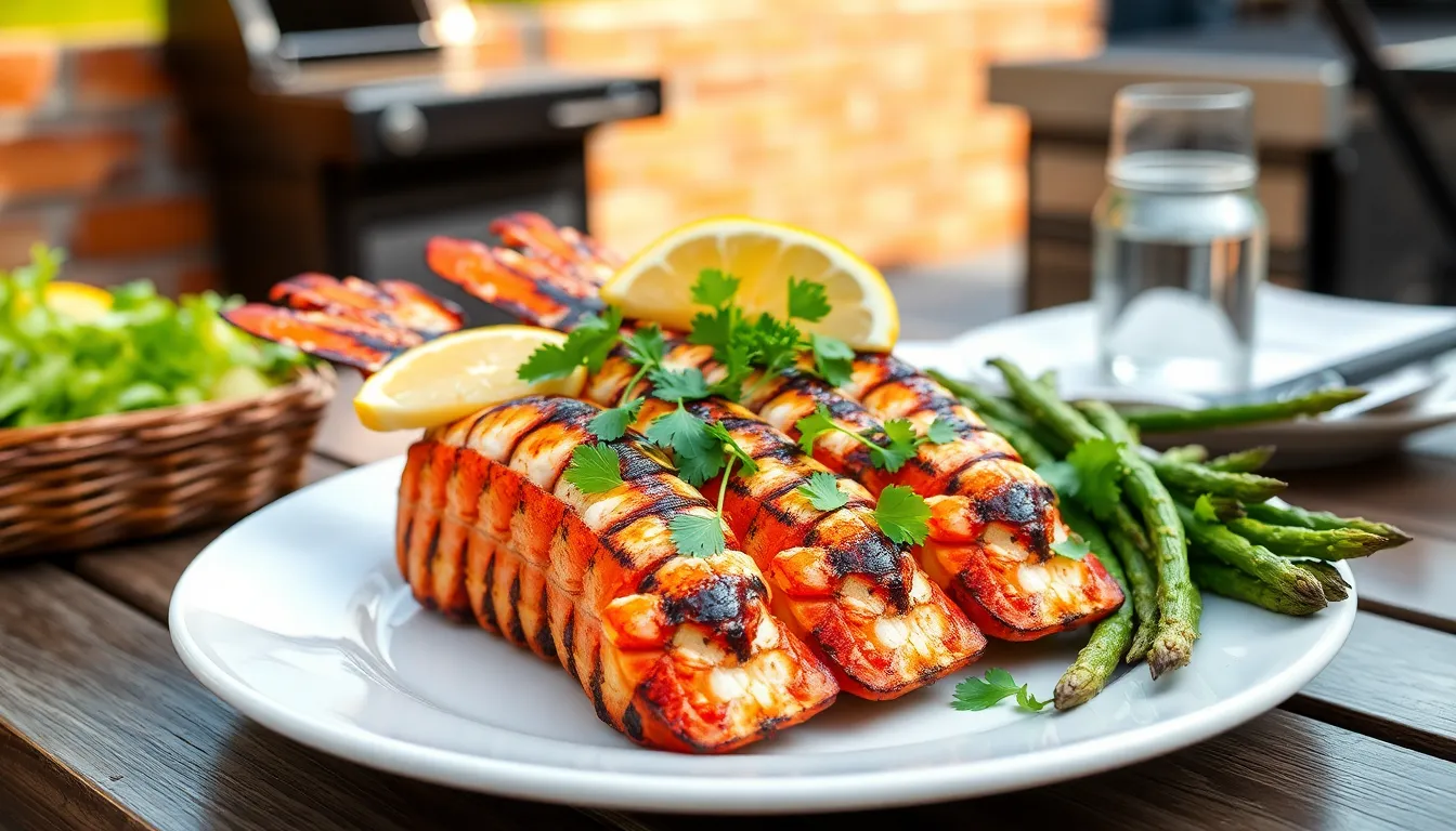 Easy Grilled Lobster Tail Recipe with Garlic Butter (Ready in 15 Minutes!) 10 Easy Grilled Lobster Tail Recipe with Garlic Butter (Ready in 15 Minutes!) 9