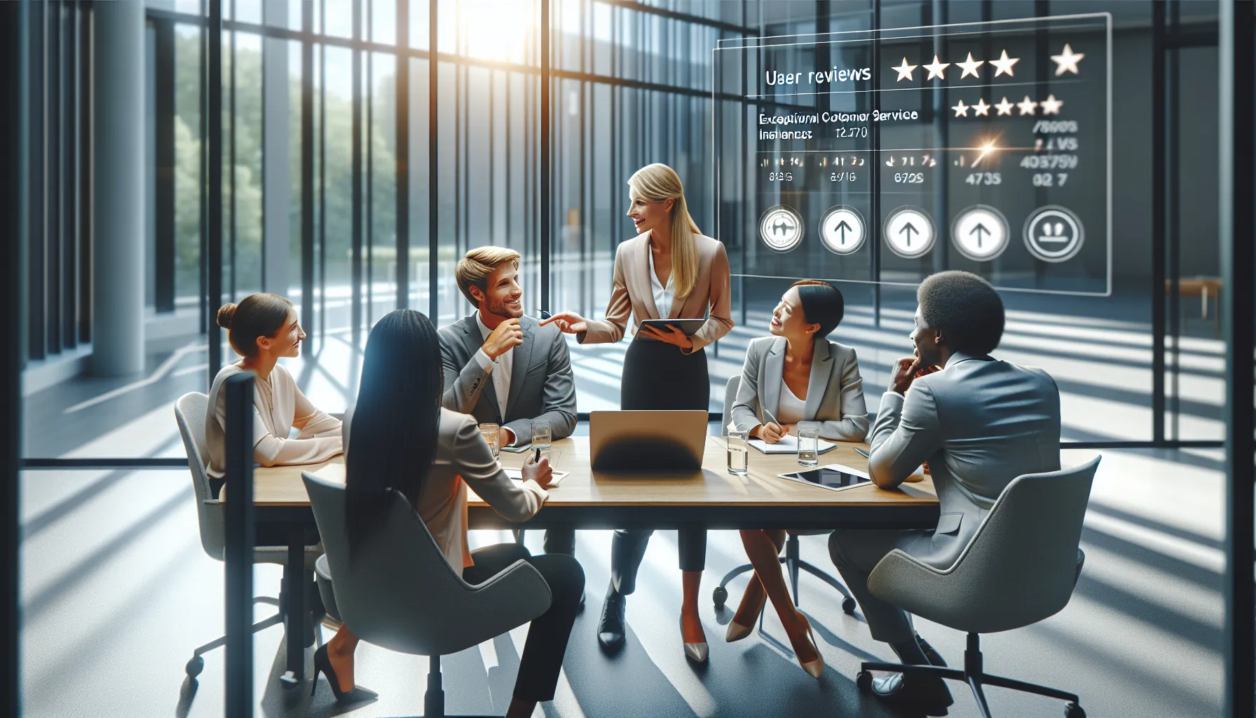 diverse team discussing Drewser3870 user experiences in a modern office.