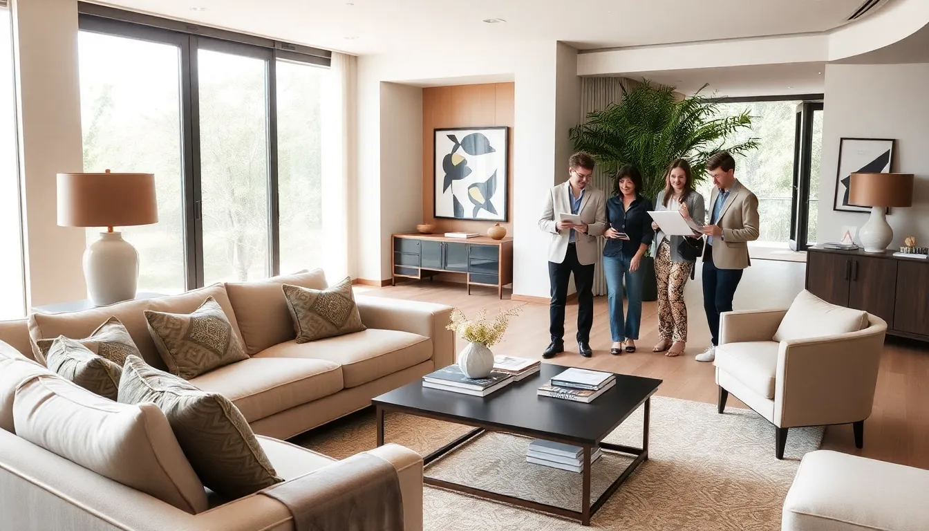 elegantly designed living space reflecting luxury and personal storytelling.