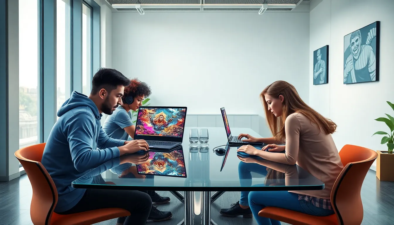 diverse team engaged in an intense game of Honor of Kings.